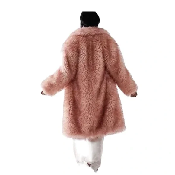 Free People Helena Shearling Coat size Large - Picture 3 of 10